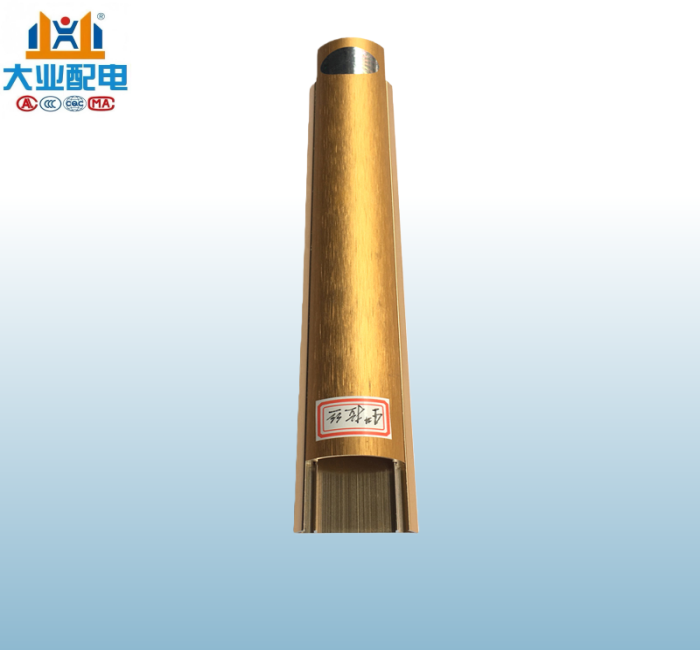 铝合金弧形地面线槽4号拉丝金